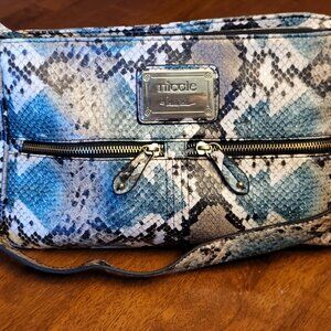 Nicole ~ Snakeprint Shoulder Bag ~ *Excellent Condition